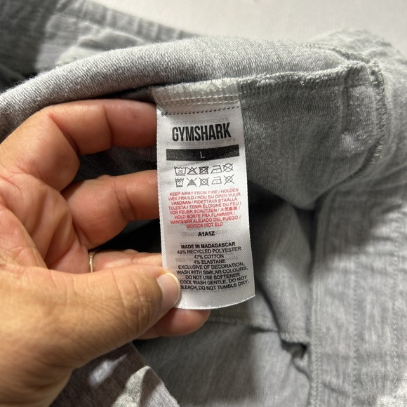 GymShark Joggers Mens Sz L Gray Sweatpants Active Gym - Picture 10 of 11